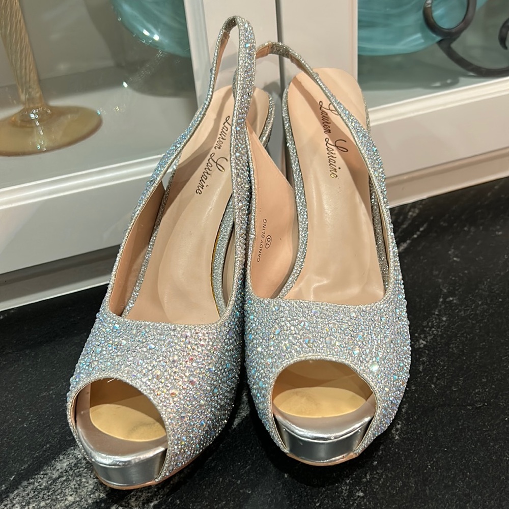 Candy sling bling high heels